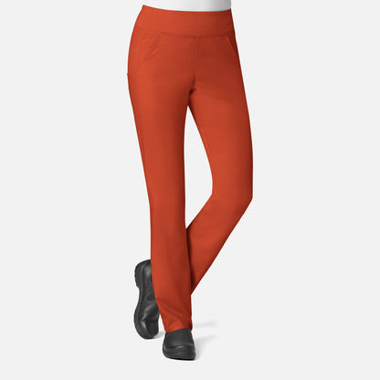 EON 7338 Women's 7 Pocket Yoga Pant Cherry Red