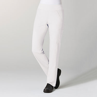 EON 7338 Women’s 7 Pocket Yoga Pant White