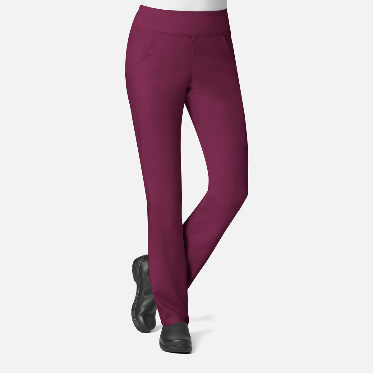 EON 7338 Women's 7 Pocket Yoga Pant Wine