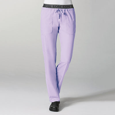 EON 7348 Women&#039;s Logo Waistband 7-Pocket Pant Lavender