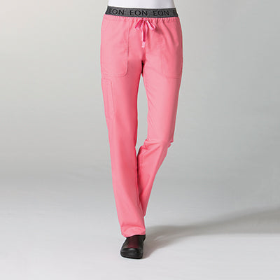 EON 7348 Women&#039;s Logo Waistband 7-Pocket Pant Strawberry pink