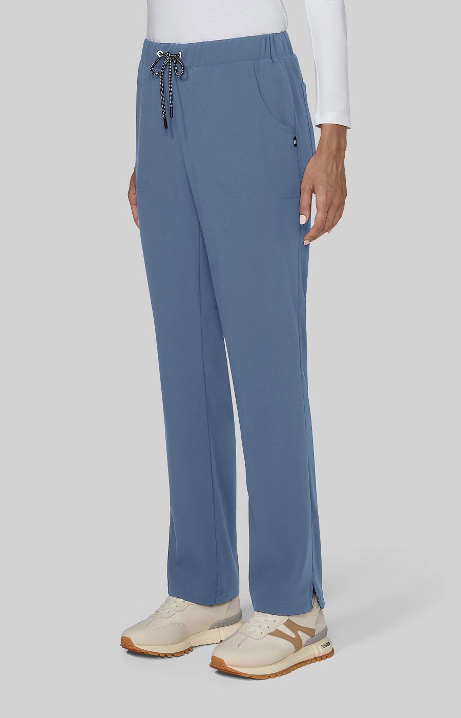 Next Gen Everyday Hero Women's 5-Pocket Cargo Scrub Pants Bluestone