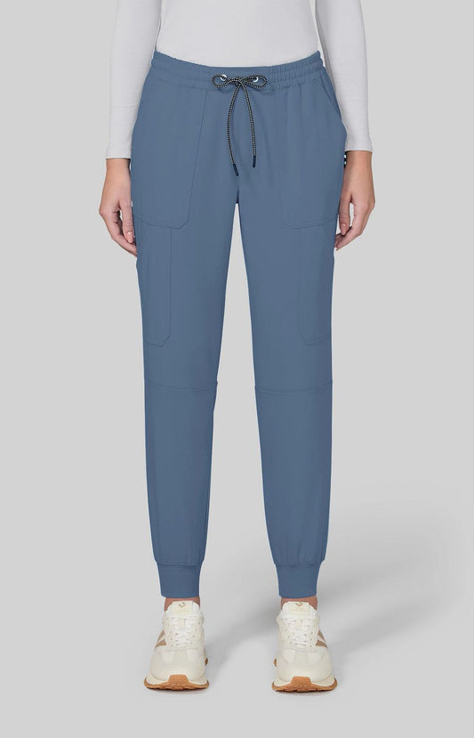Next Gen Good Vibe Women's 7-Pocket Stretch Jogger Bluestone