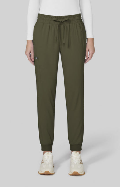 Basics 741 Gemma Jogger Pants Olive Green