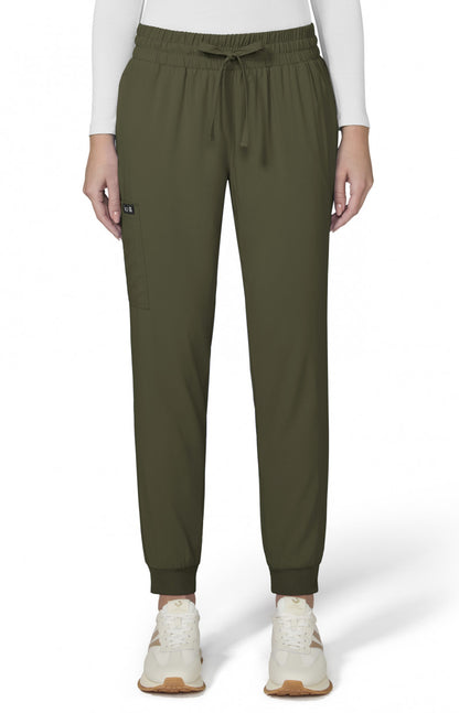 Basics 741 Gemma Jogger Pants Olive Green