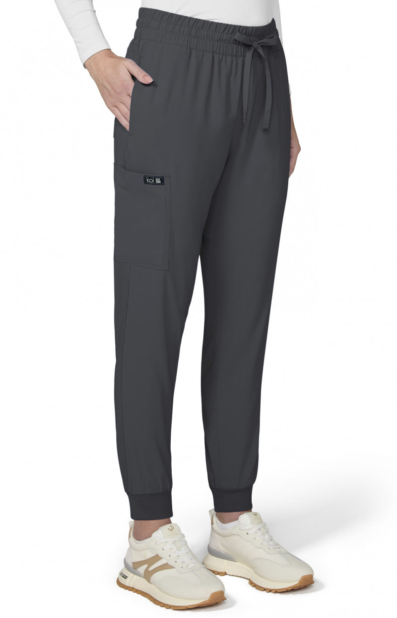 Basics 741 Gemma Jogger Pants Charcoal