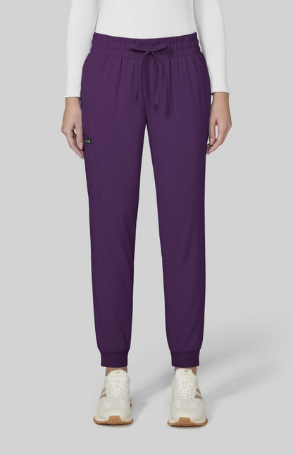 Basics 741 Gemma Jogger Pants Eggplant