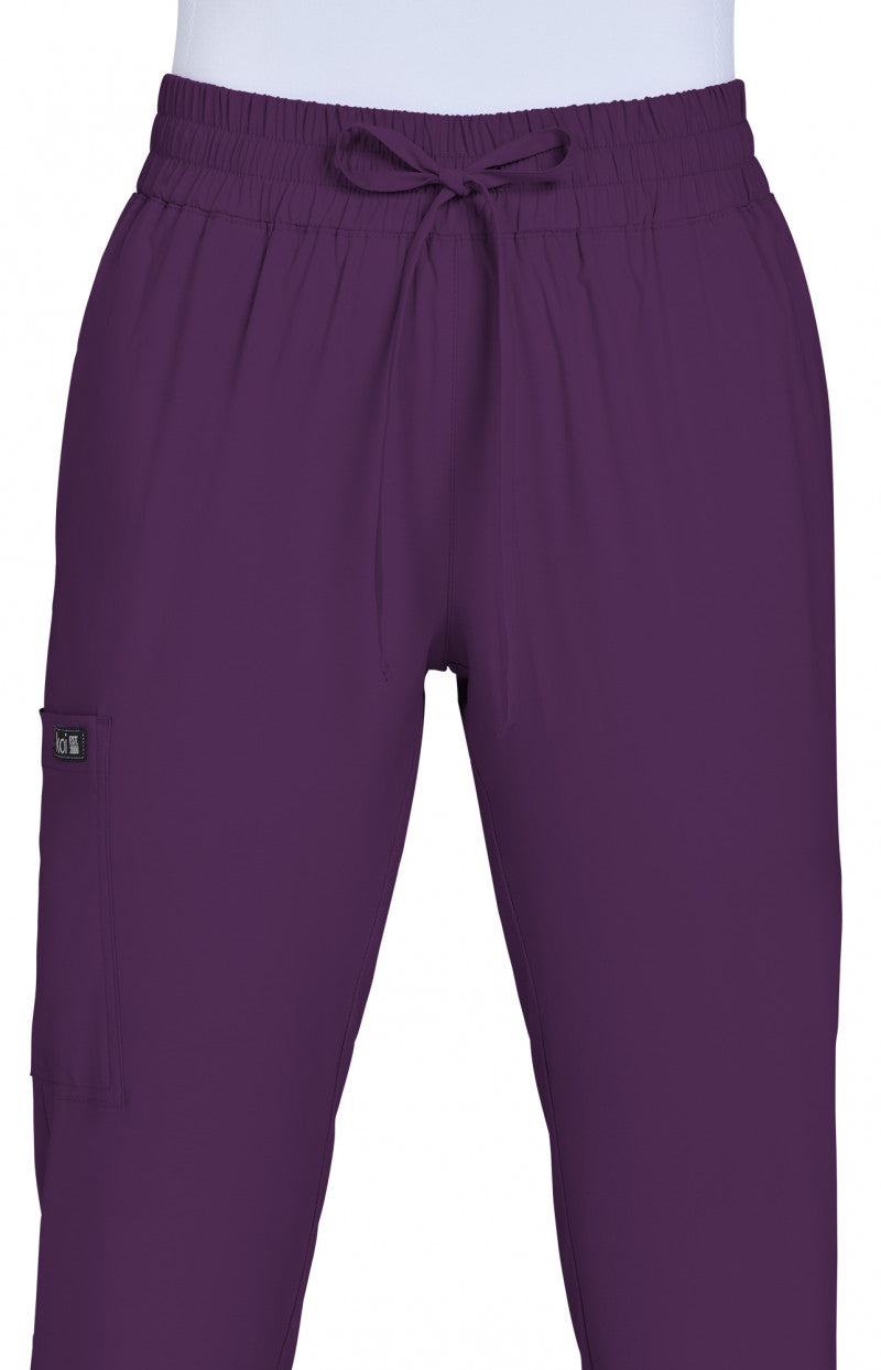 Basics 741 Gemma Jogger Pants Eggplant