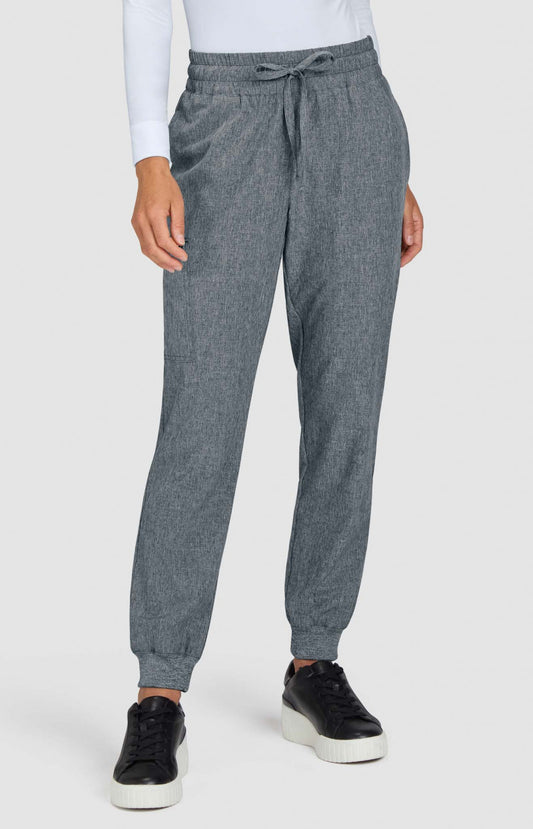 Basics 741 Gemma Jogger Pants Heather Grey