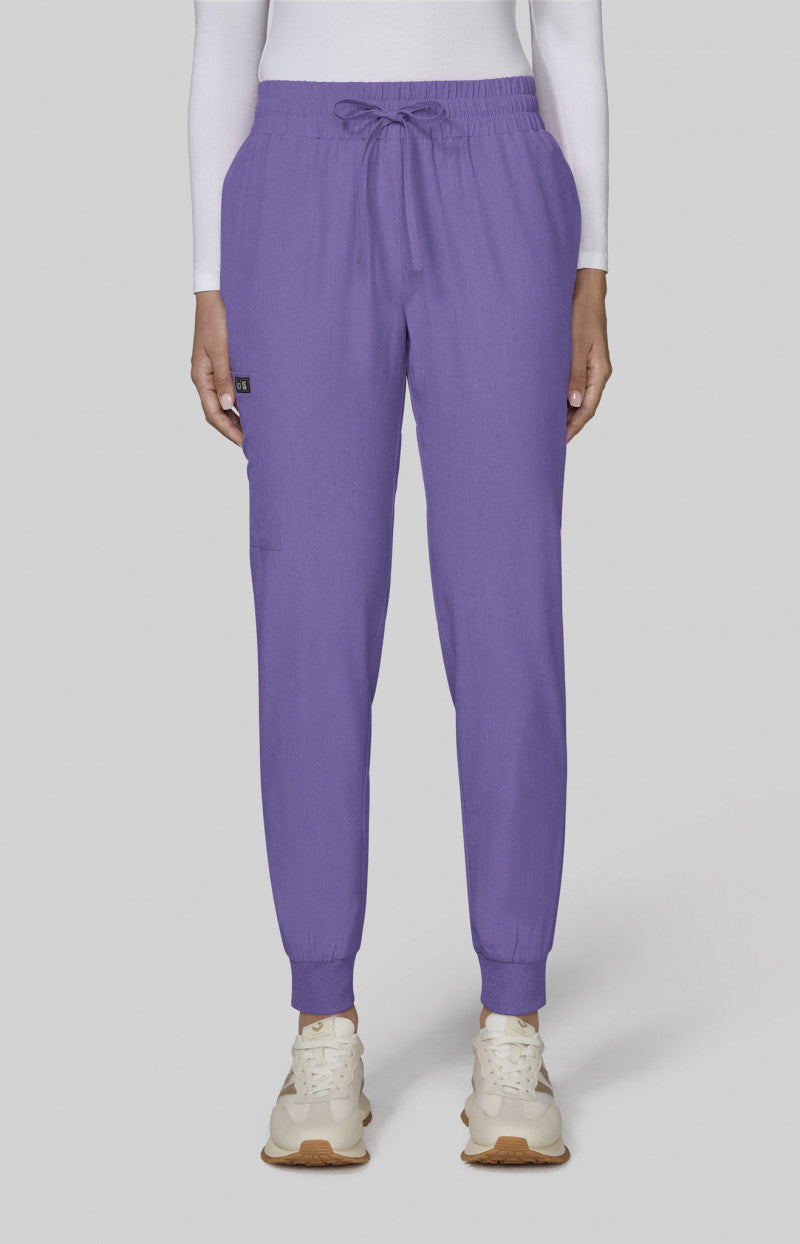Basics 741 Gemma Jogger Pants Heather Wisteria