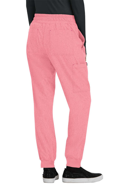 Basics 741 Gemma Jogger Pants Heather Soft Pink