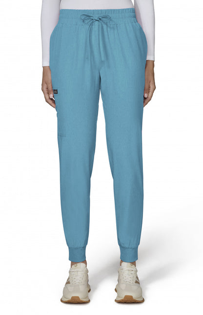 Basics 741 Gemma Jogger Pants Heather Electric Blue