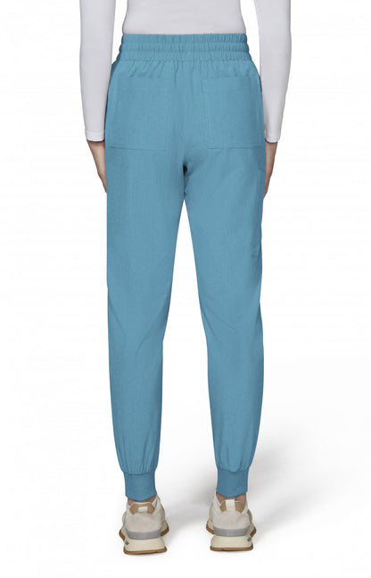 Basics 741 Gemma Jogger Pants Heather Electric Blue