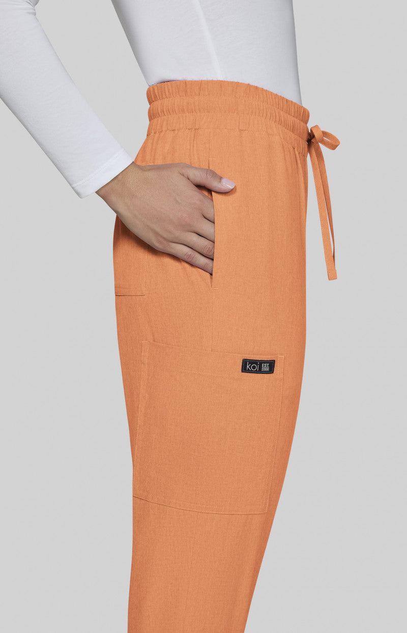 Basics 741 Gemma Jogger Pants Heather Apricot