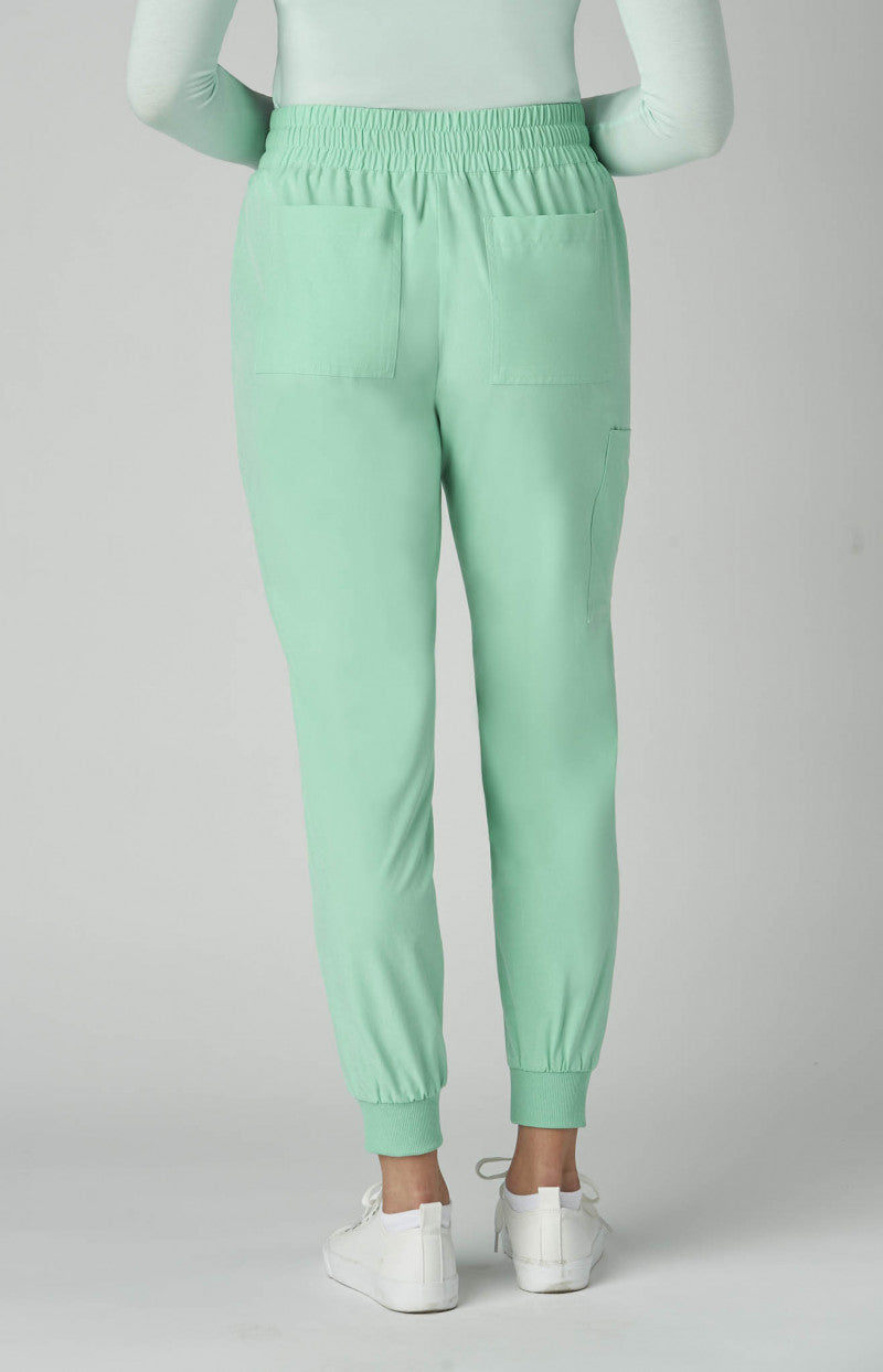 Koi Basics 741 Gemma Jogger Pant Heather Jelly Mint