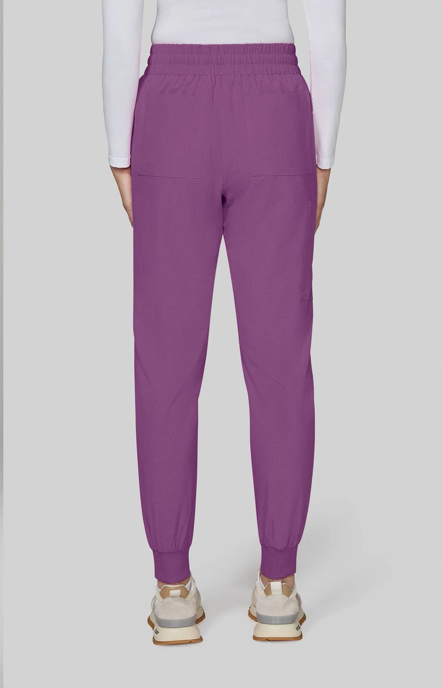 Basics Gemma Women's 5-Pocket Stretch Jogger Heather Violet