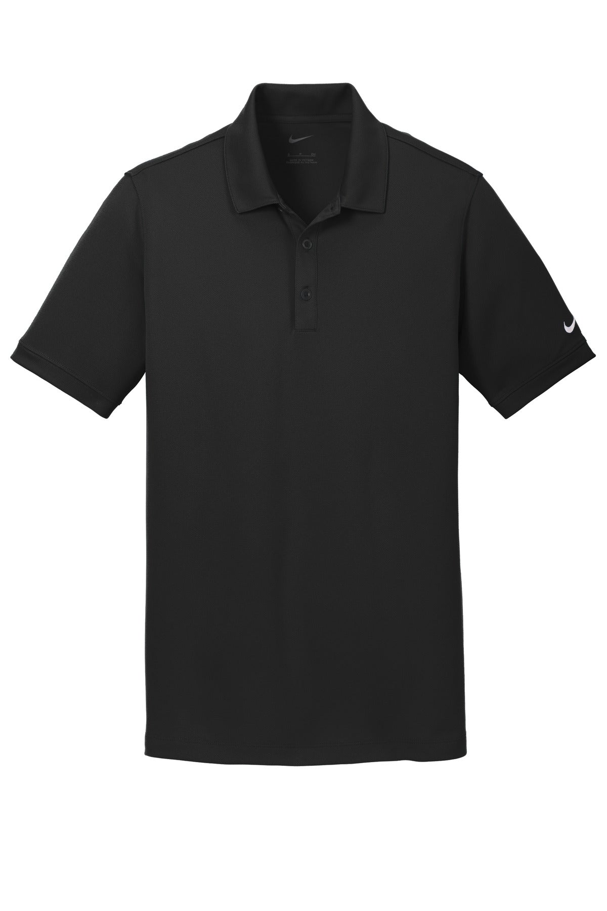 Nike Dri-FIT Solid Icon Pique Modern Fit Polo.  746099 Black