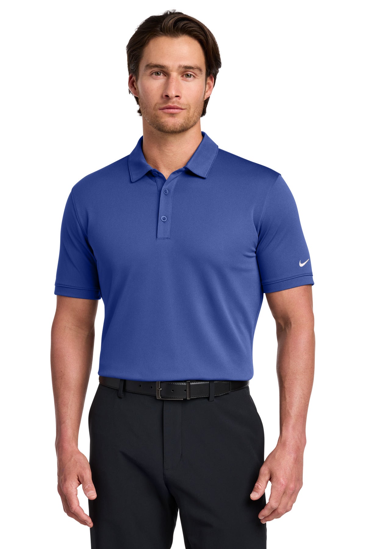 Nike Dri-FIT Solid Icon Pique Modern Fit Polo 746099 Deep Royal Blue