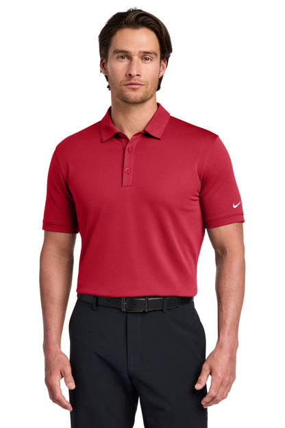 Nike Dri-FIT Solid Icon Pique Modern Fit Polo 746099 Gym Red