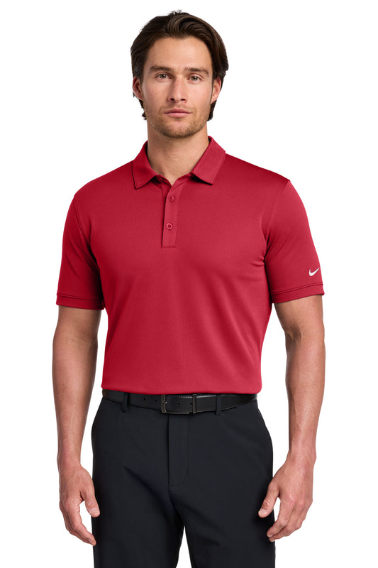 Nike Dri-FIT Solid Icon Pique Modern Fit Polo 746099 Gym Red