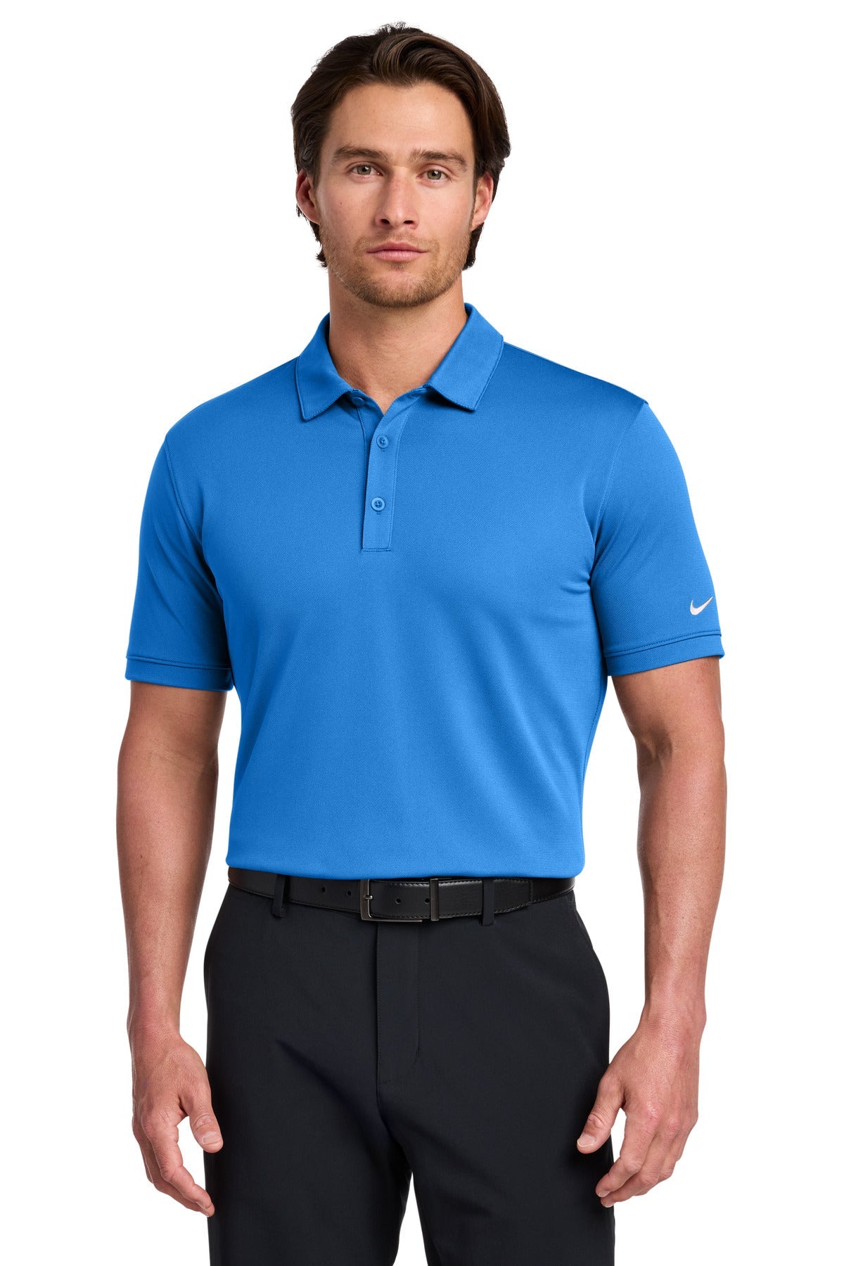 Nike Dri-FIT Solid Icon Pique Modern Fit Polo 746099 image 1
