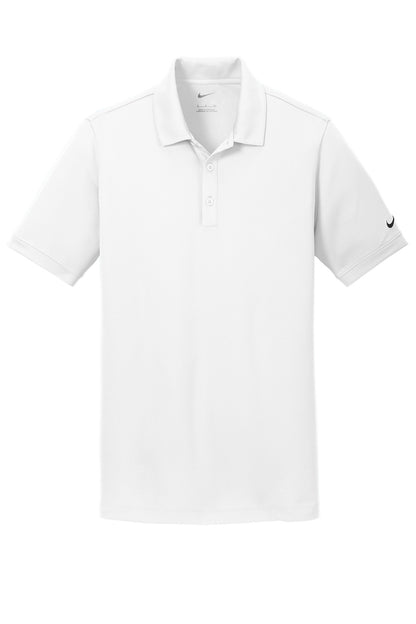 Nike Dri-FIT Solid Icon Pique Modern Fit Polo.  746099 White