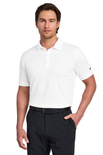 Nike Dri-FIT Solid Icon Pique Modern Fit Polo 746099 White