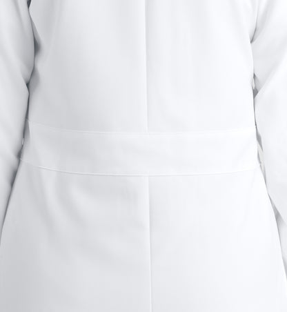 Momentum Lab Coats 7555 Unisex Full Length Lab Coat White