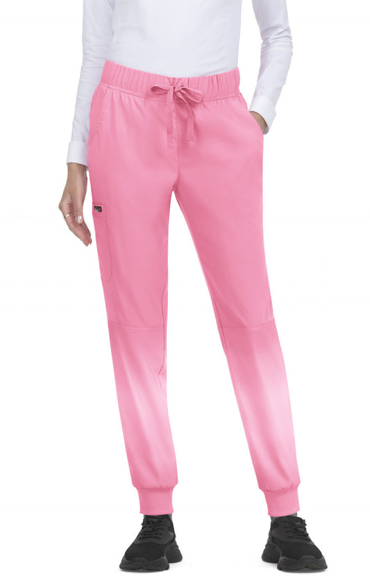 Lite 758 Gradiant Jogger Pants Peony Pink Ombre