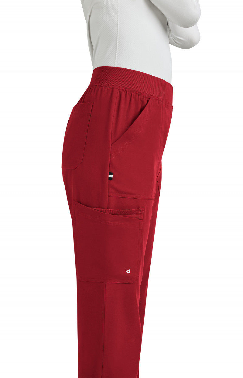 Next Gen 775 Jump Start Boot Cut Pants Ruby