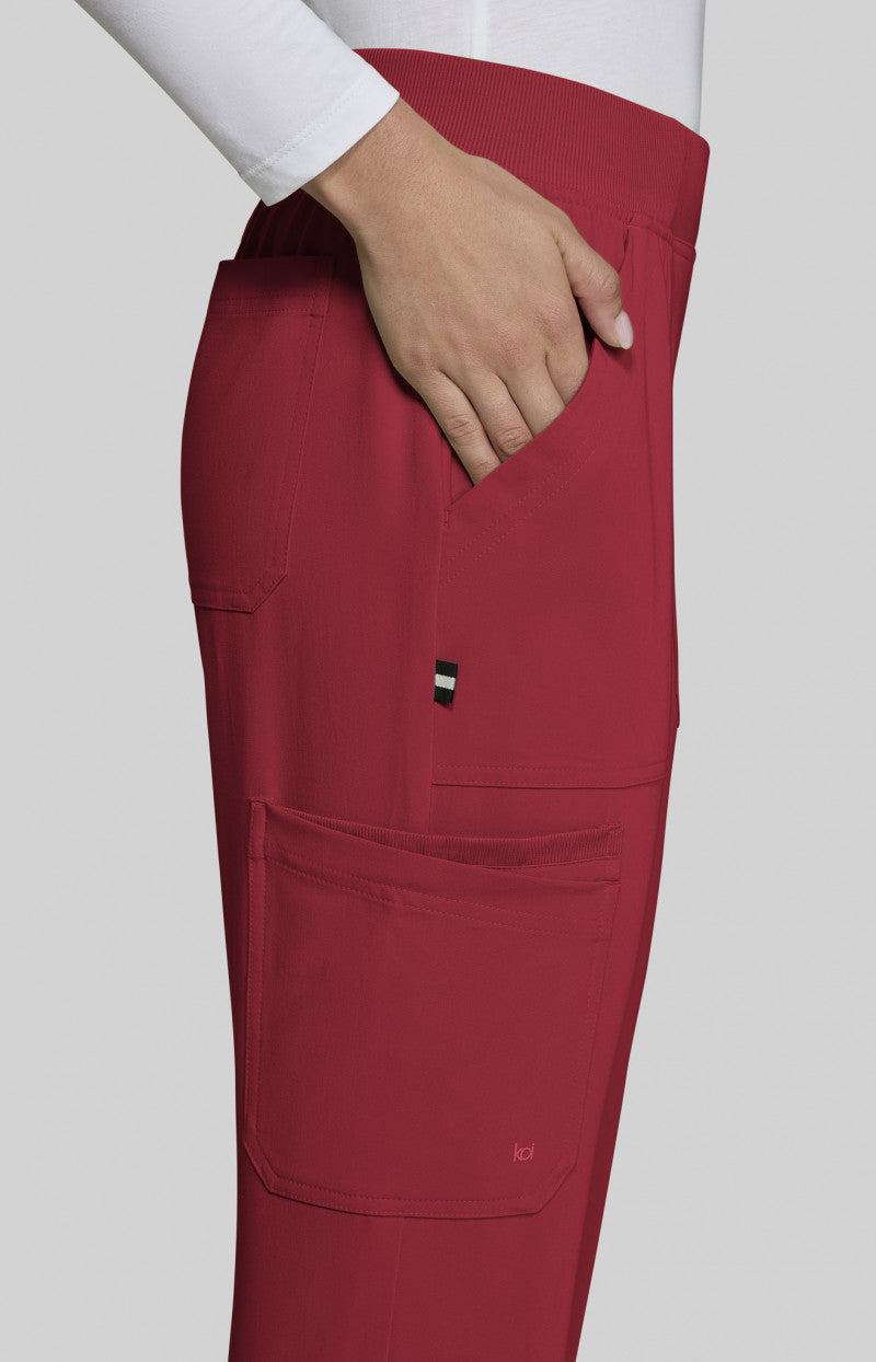 Next Gen 775 Jump Start Boot Cut Pants Ruby