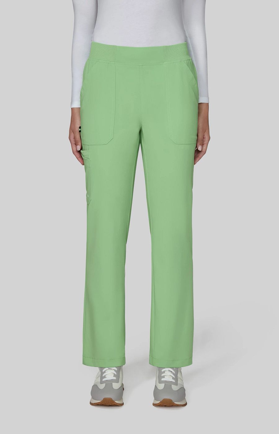 Next Gen Jumpstart Women's 7-Pocket Boot Cut Scrub Pant Pistachio