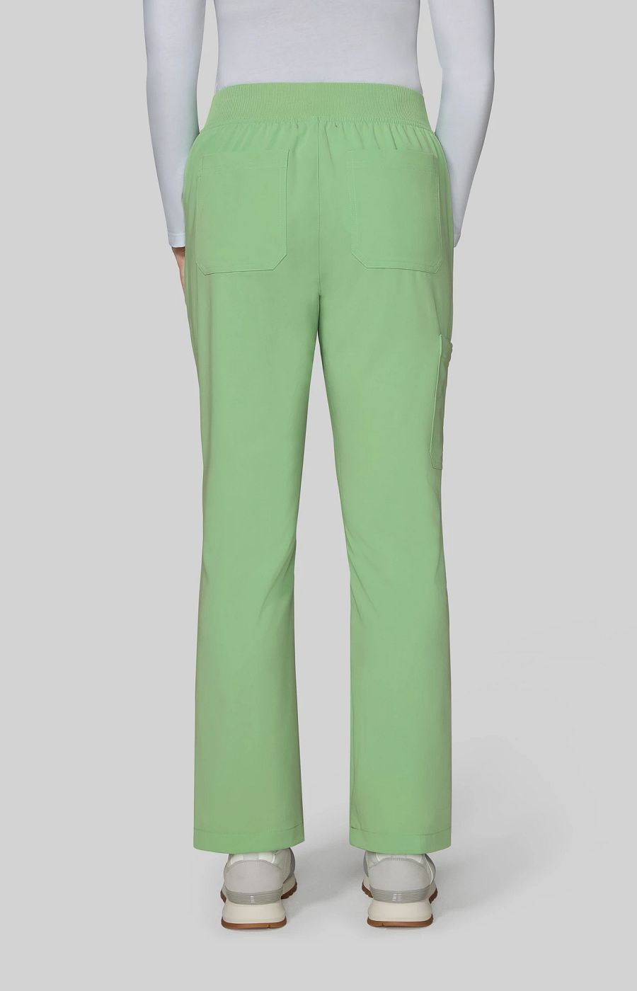 Next Gen Jumpstart Women's 7-Pocket Boot Cut Scrub Pant Pistachio