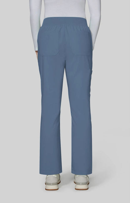 Next Gen Jumpstart Women's 7-Pocket Boot Cut Scrub Pant Bluestone