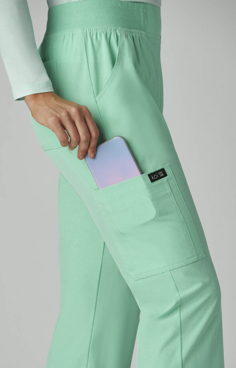 Koi Basics 778 Wrenlee Pant Heather Jelly Mint