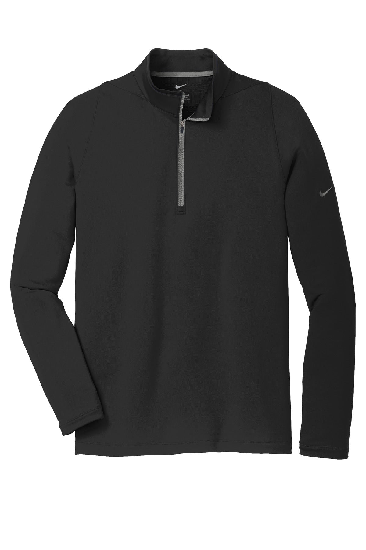 Nike Dri-FIT Stretch 1/2-Zip Cover-Up. 779795 Black/ Dark Grey