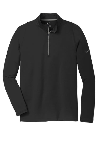 Nike Dri-FIT Stretch 1/2-Zip Cover-Up. 779795 Black/ Dark Grey