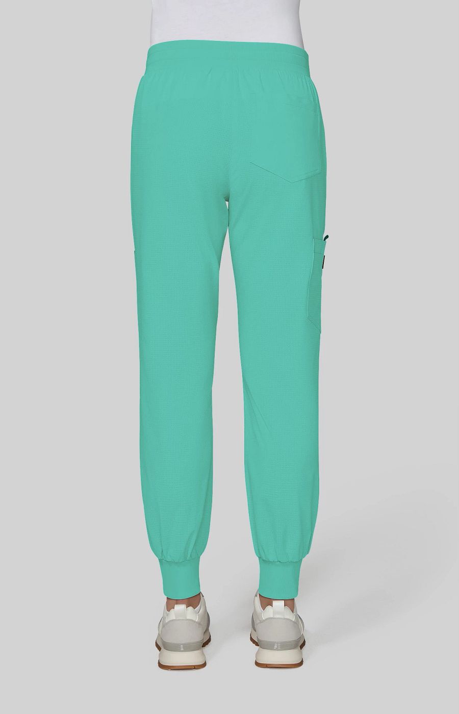 Solis x koi Hettie Women's 9-Pocket Jogger-Style Scrub Pant Sea Green