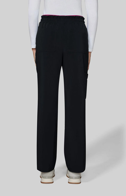 Basics Raelynn Women's 5-Pocket Scrub Pant Black