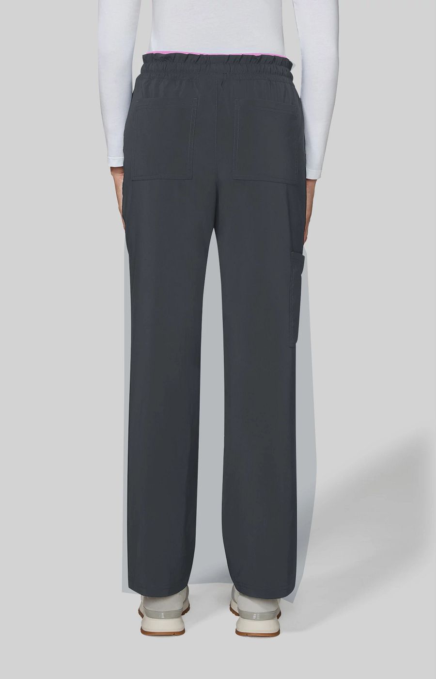 Basics Raelynn Women's 5-Pocket Scrub Pant Charcoal