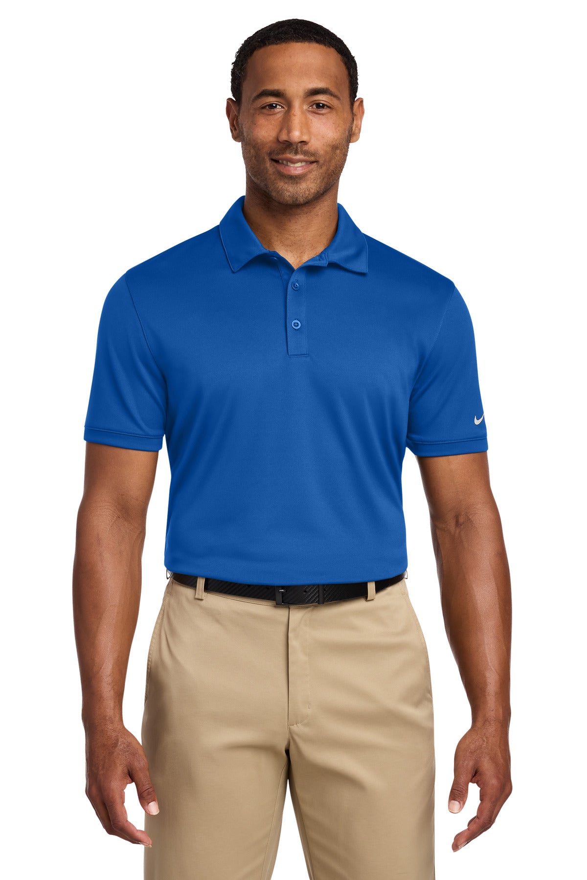 Nike Dri-FIT Players Modern Fit Polo 799802 Gym Blue