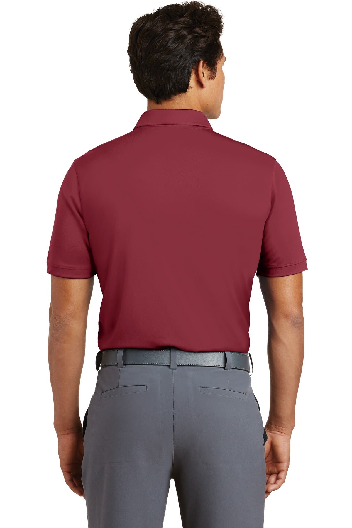 Nike Dri-FIT Players Modern Fit Polo. 799802 Team Red