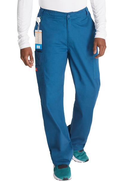 EDS Signature 81006 Men's Zip Fly Pull-On Pants Caribbean Blue