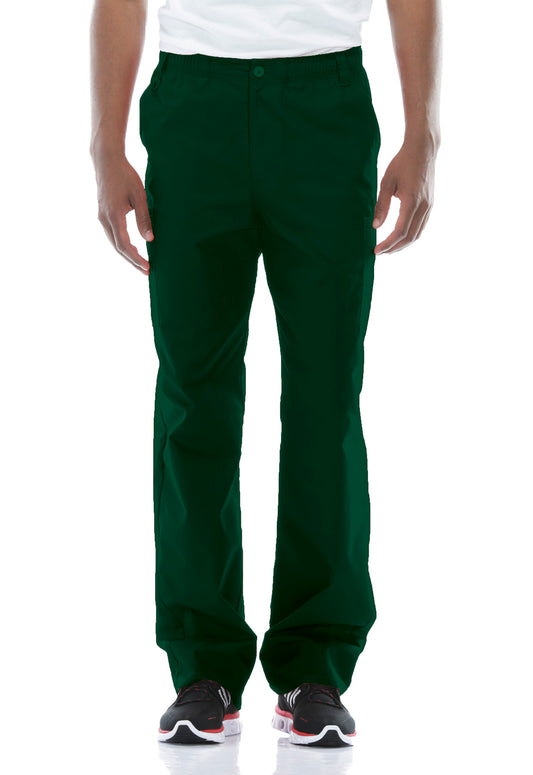 EDS Signature 81006 Men's Zip Fly Pull-On Pants Hunter Green Model Image Front | Dickies