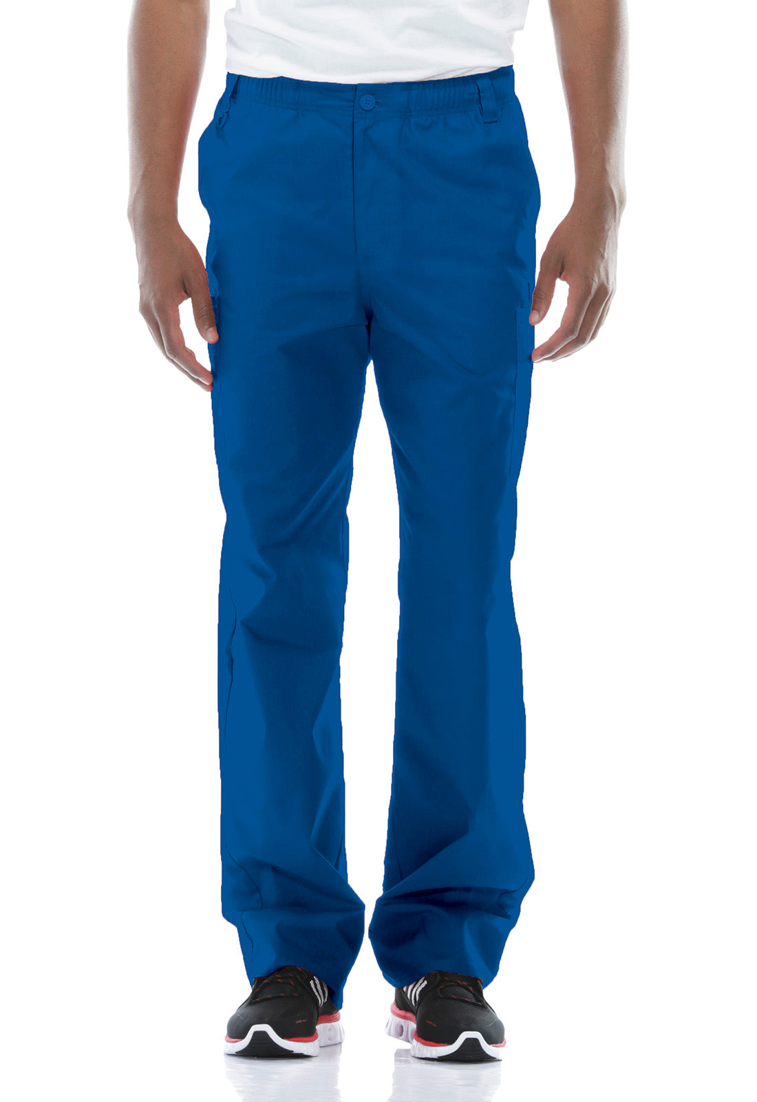 EDS Signature 81006 Men's Zip Fly Pull-On Pants Royal Model Image Front | Dickies