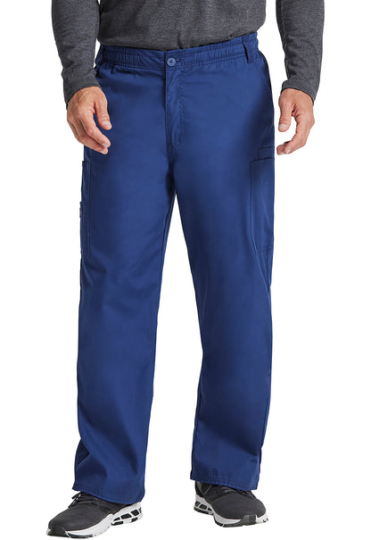 EDS Signature 81006 Men's Zip Fly Pull-On Scrub Pants Navy