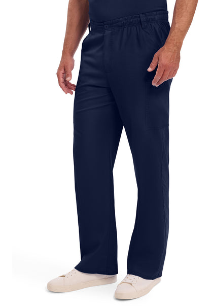 EDS Signature 81006 Men's Zip Fly Pull-On Scrub Pants Navy