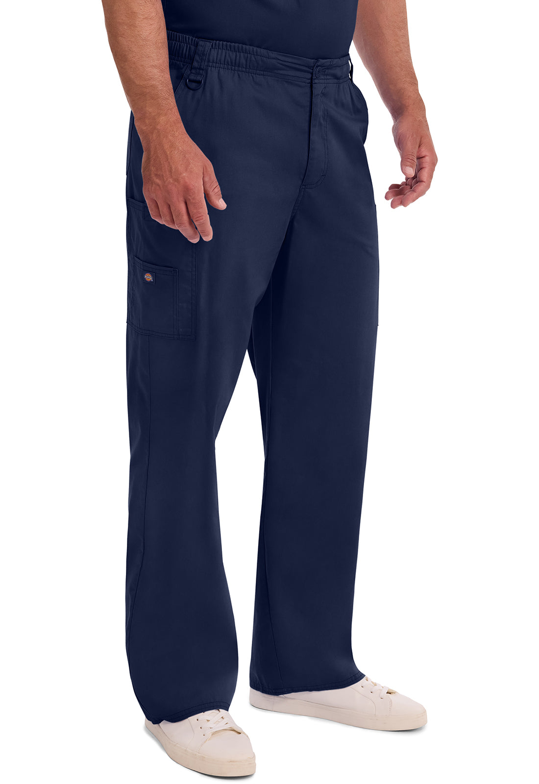 EDS Signature 81006 Men's Zip Fly Pull-On Scrub Pants Navy