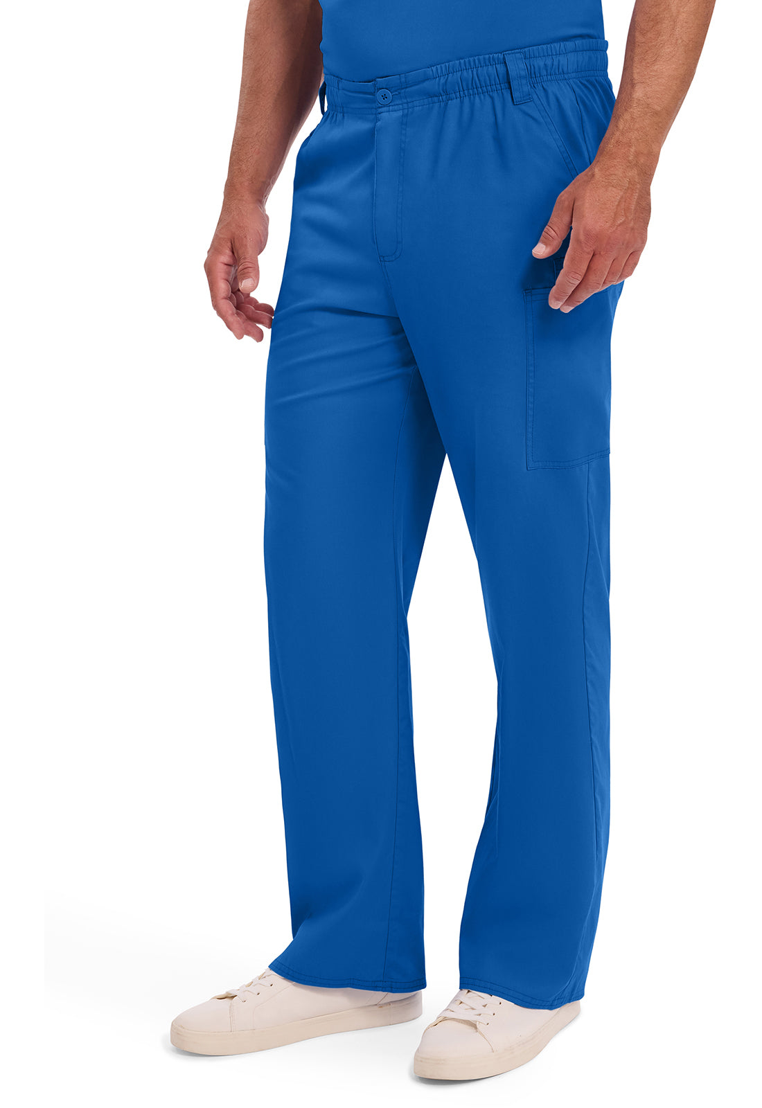 EDS Signature 81006 Men's Zip Fly Pull-On Scrub Pants Royal