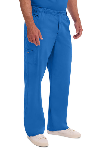 EDS Signature 81006 Men's Zip Fly Pull-On Scrub Pants Royal